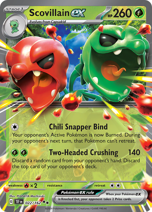 Scovillain EX - Temporal Forces SET-22