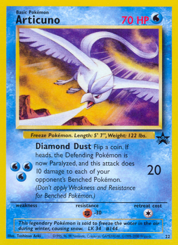 Articuno - Wizards Black Star Promos SET-22