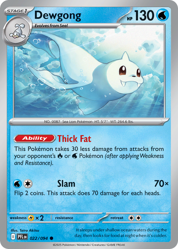 Dewgong - Phantasmal Flames SET-22