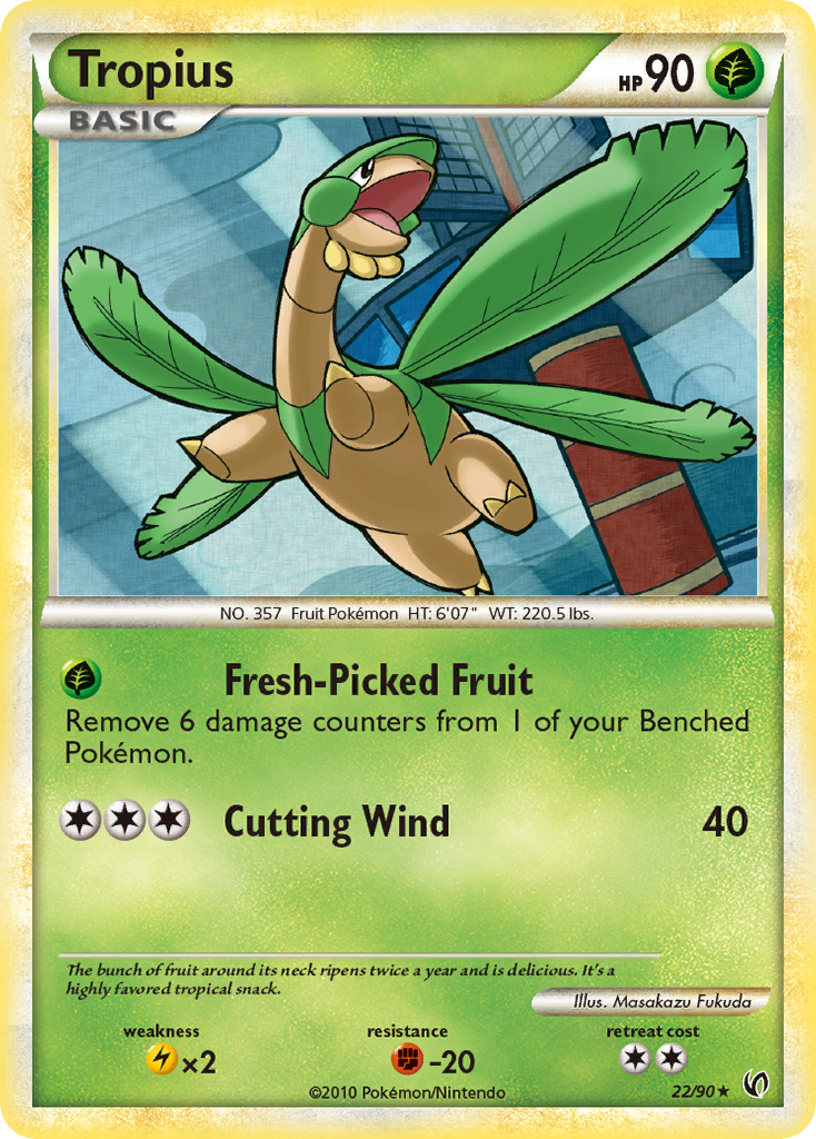Tropius - HS Undaunted SET-22
