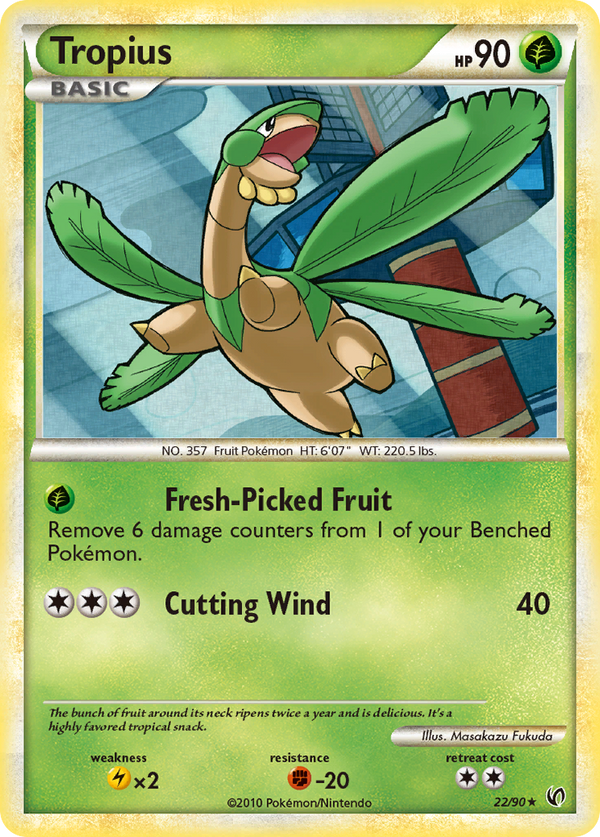 Tropius - HS Undaunted SET-22