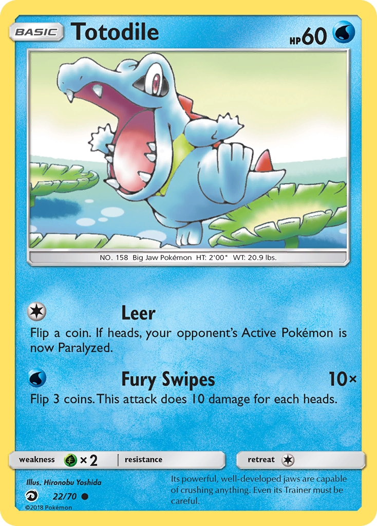 Totodile - Dragon Majesty SET-22