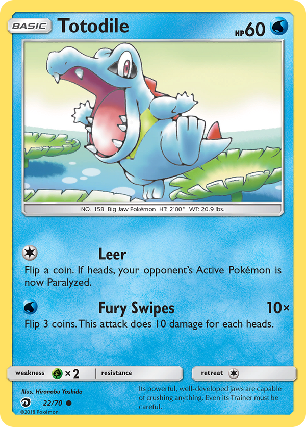 Totodile - Dragon Majesty SET-22