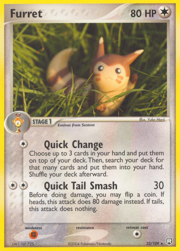 Furret - Team Rocket Returns SET-22