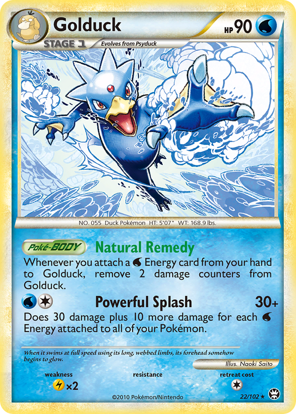 Golduck - HS Triumphant SET-22