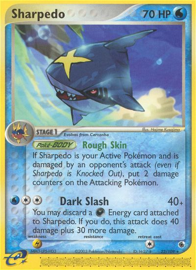Sharpedo - Ruby & Sapphire SET-22