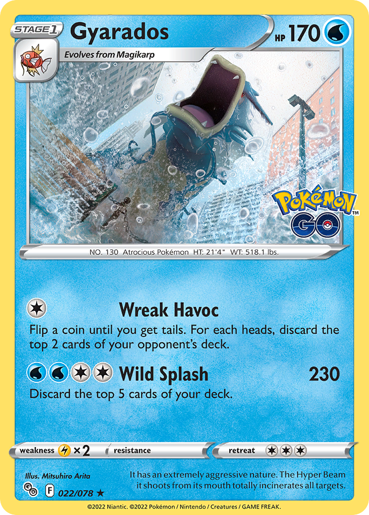 Gyarados - Pokemon GO SET-22