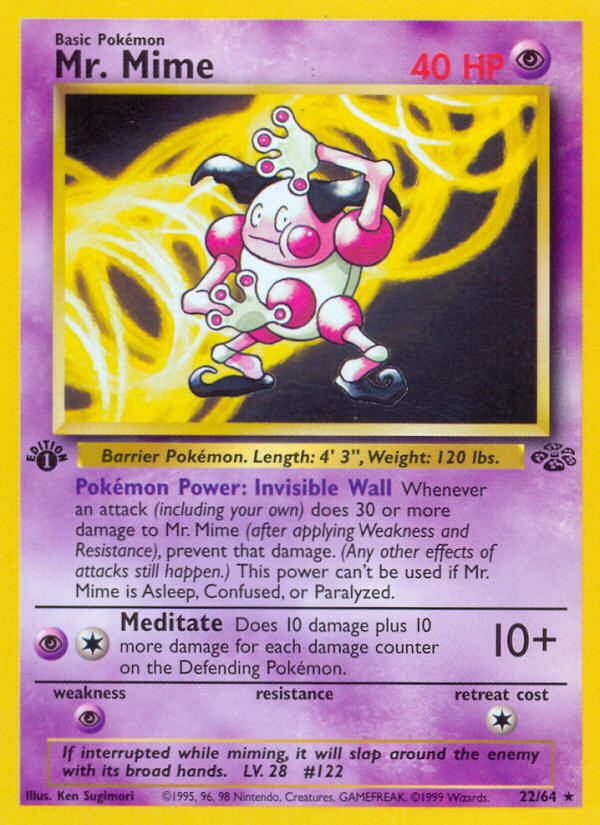 Mr. Mime - Jungle SET-22