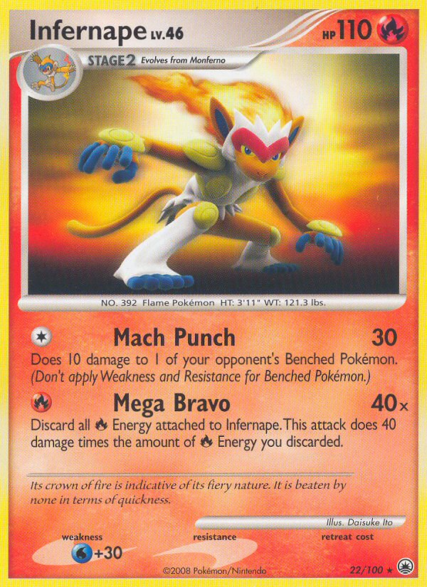 Infernape - Majestic Dawn SET-22