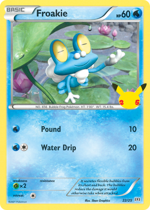 Froakie - McDonald's Collection 2021 SET-22