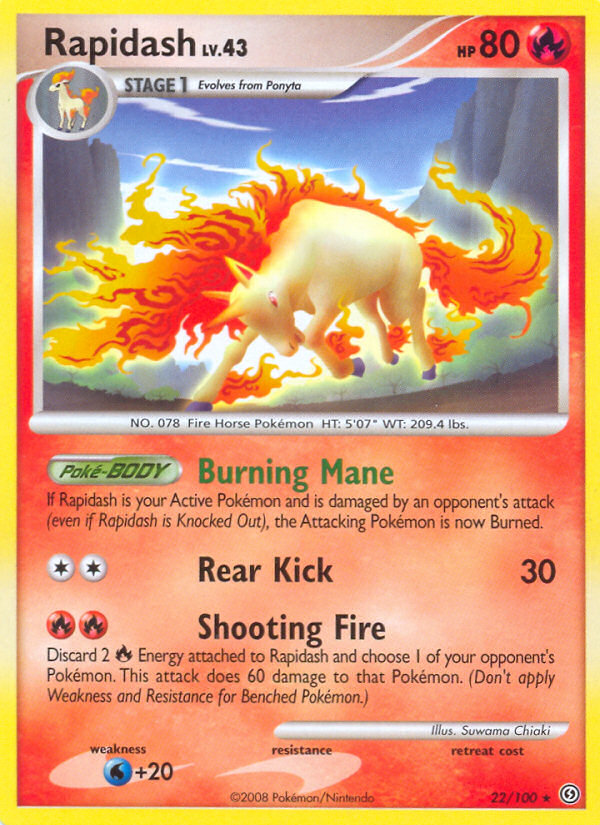 Rapidash - Stormfront SET-22