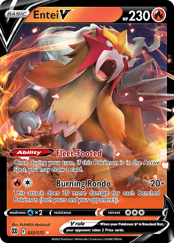 Entei V - Brilliant Stars SET-22