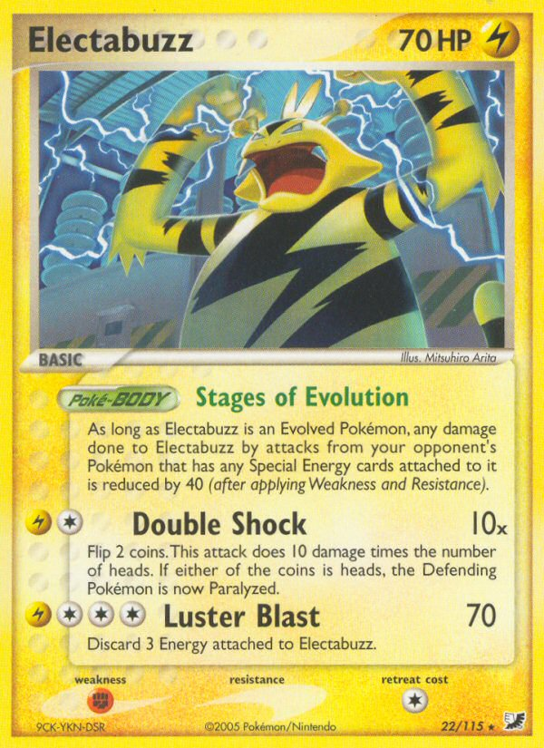 Electabuzz - Unseen Forces SET-22