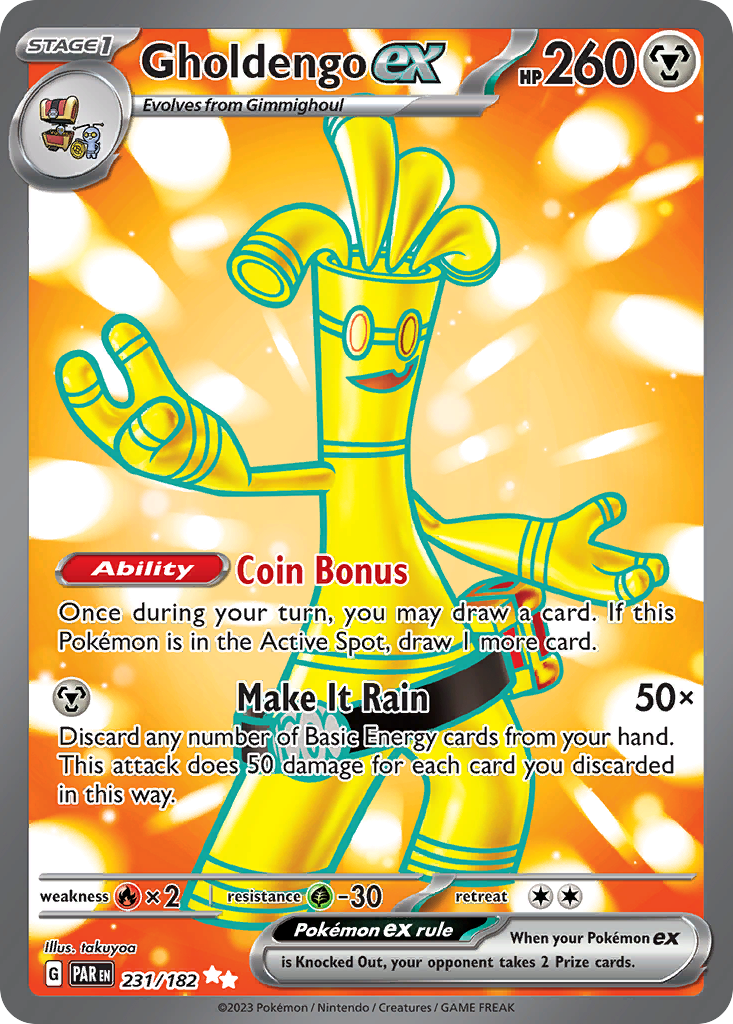 Gholdengo EX - Paradox Rift SET-231