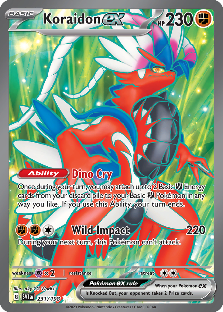 Koraidon EX - Scarlet & Violet SET-231