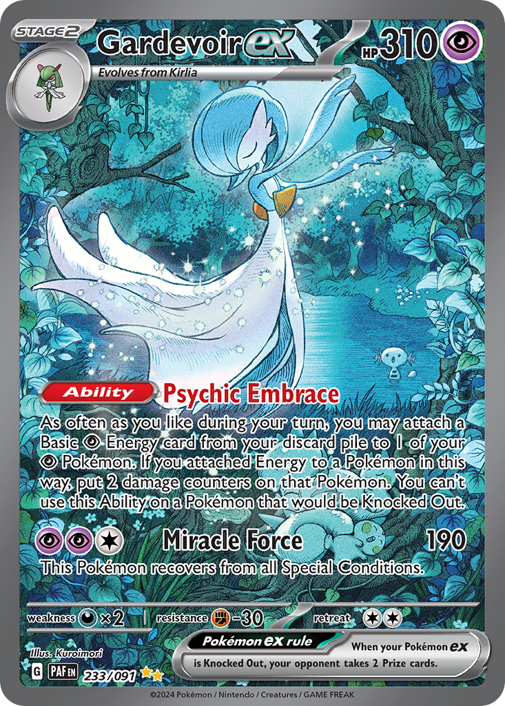 Gardevoir EX - Paldean Fates SET-233