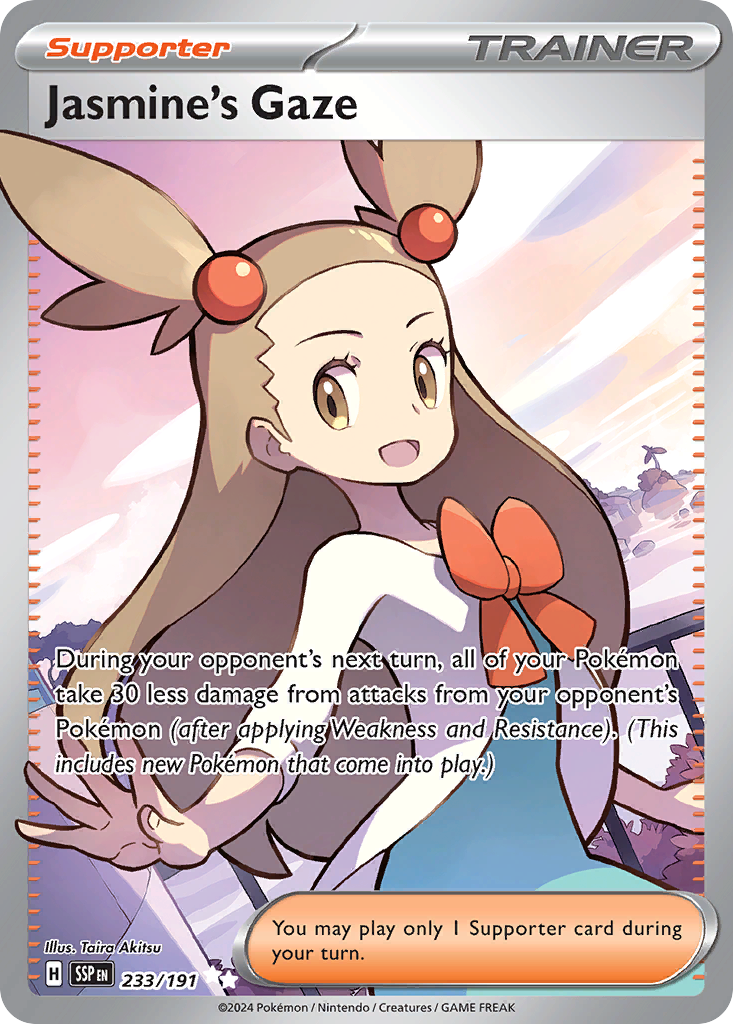Jasmine's Gaze - Surging Sparks SET-233