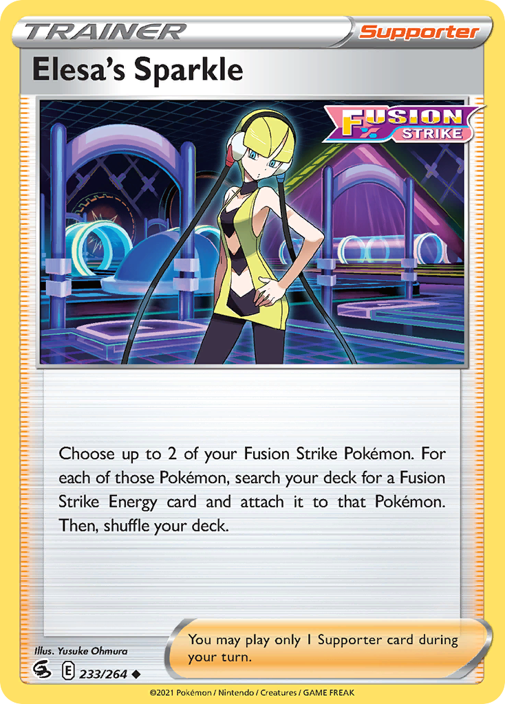 Elesa's Sparkle - Fusion Strike SET-233