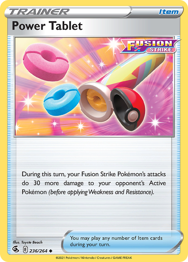 Power Tablet - Fusion Strike SET-236