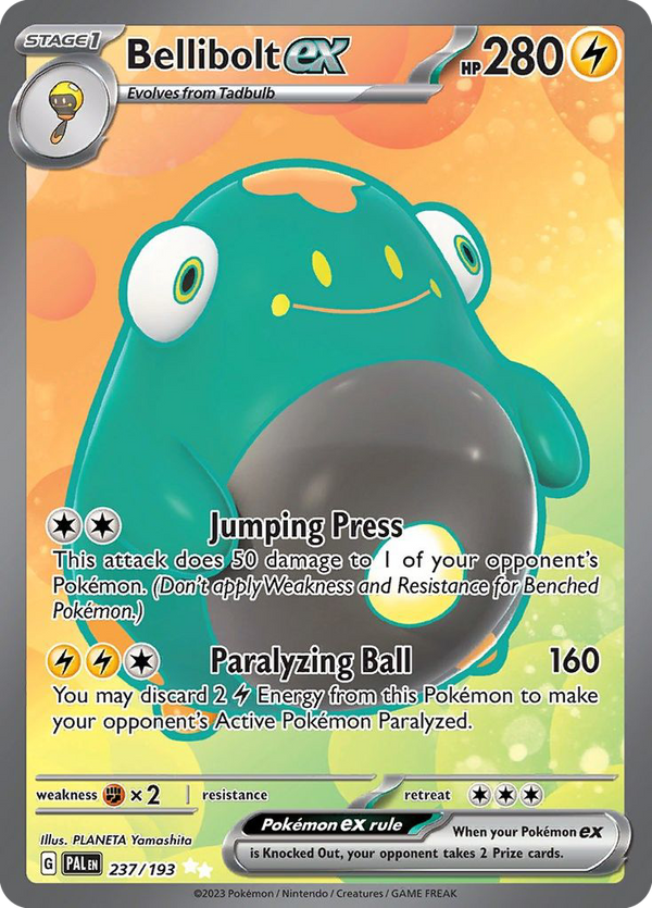 Bellibolt EX - Paldea Evolved SET-237