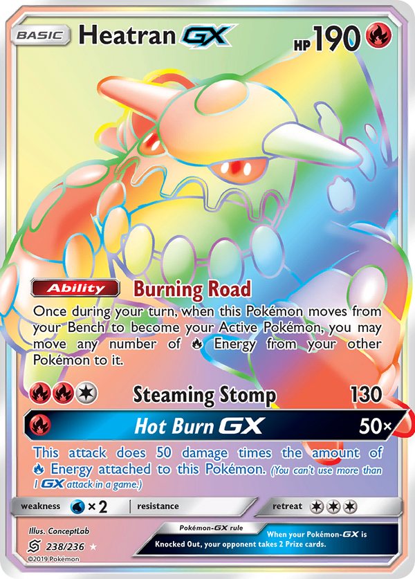 Heatran-GX - Unified Minds SET-238