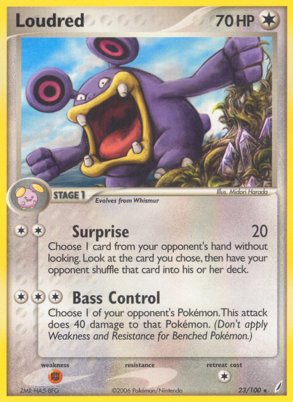 Loudred - Crystal Guardians SET-23