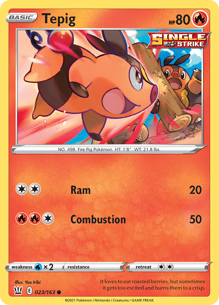 Tepig - Battle Styles SET-23