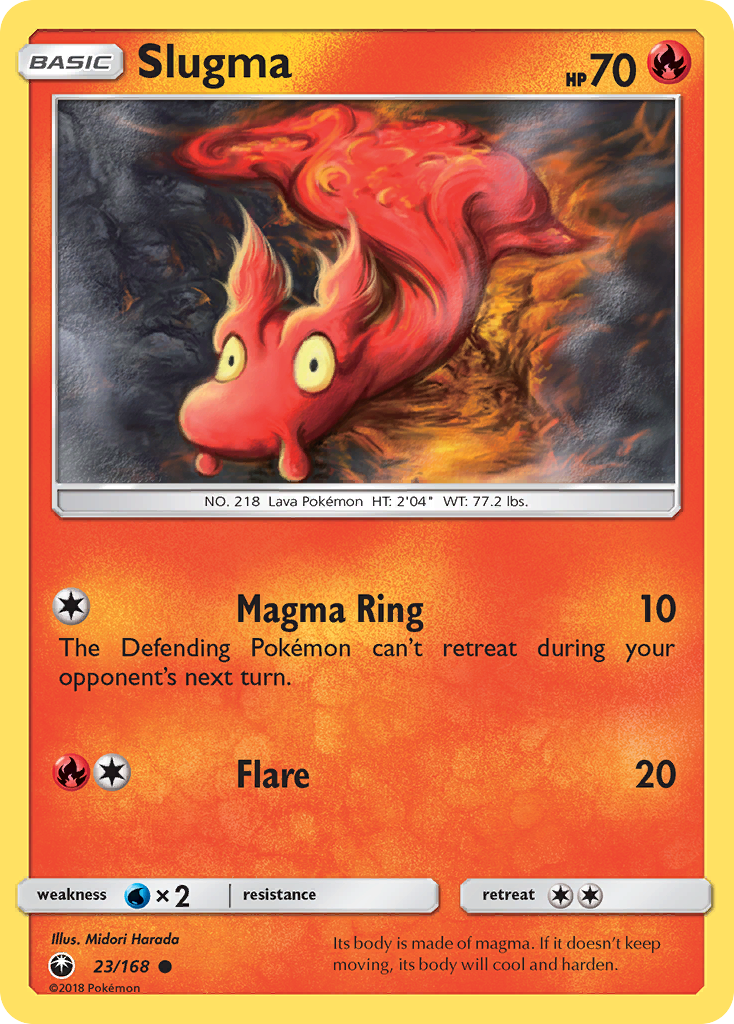Slugma - Celestial Storm SET-23