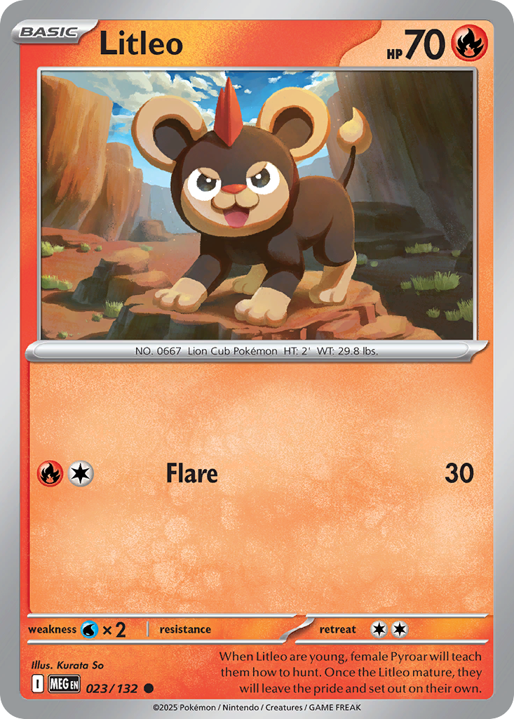 Litleo - Mega Evolution SET-23