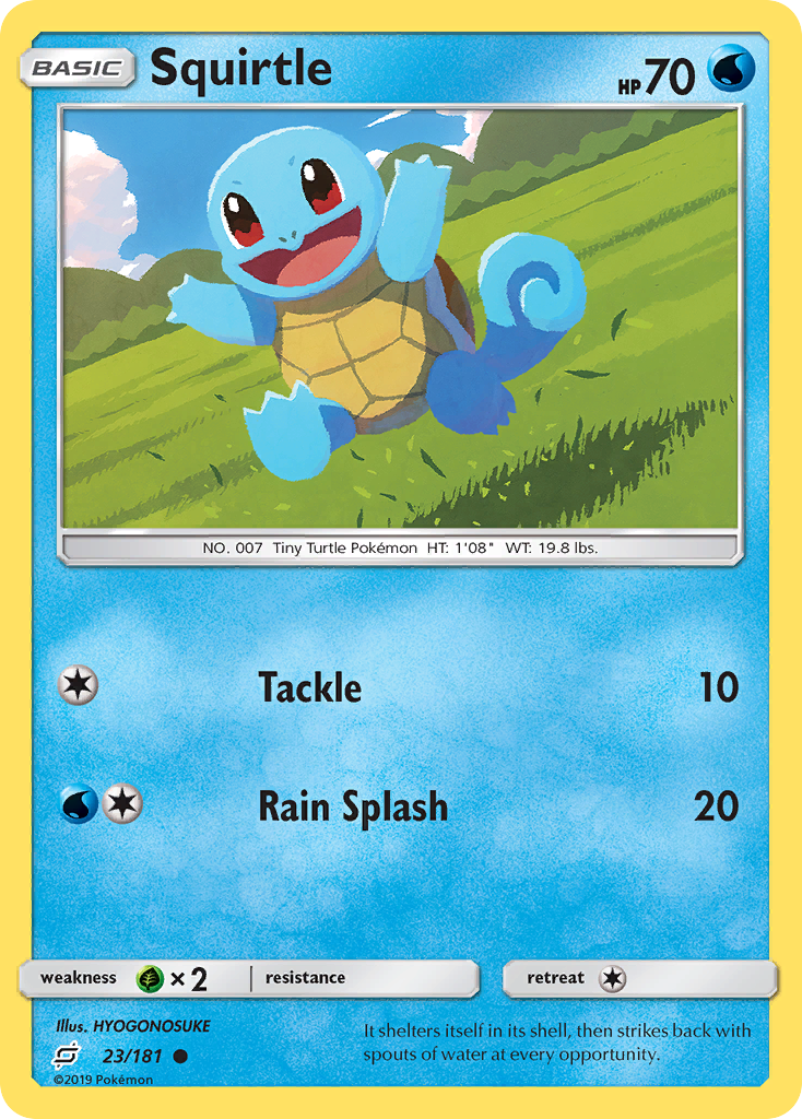 Squirtle - Team Up SET-23