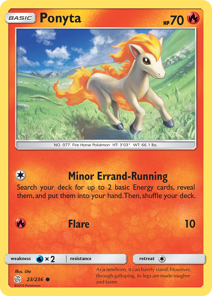 Ponyta - Cosmic Eclipse SET-23