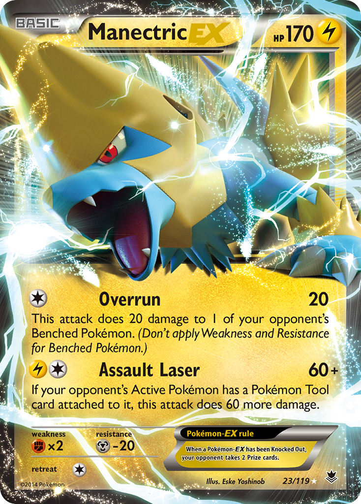 Manectric-EX - Phantom Forces SET-23