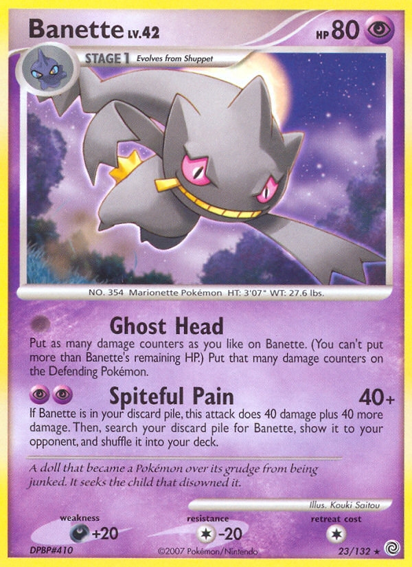 Banette - Secret Wonders SET-23