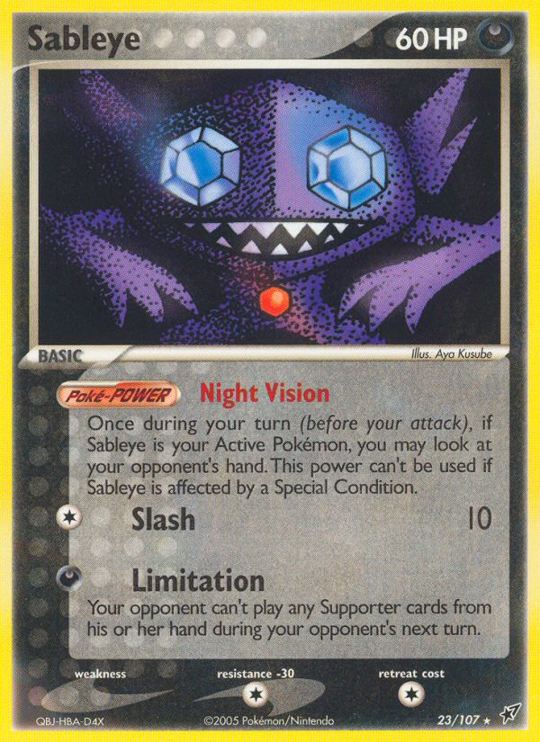 Sableye - Deoxys SET-23