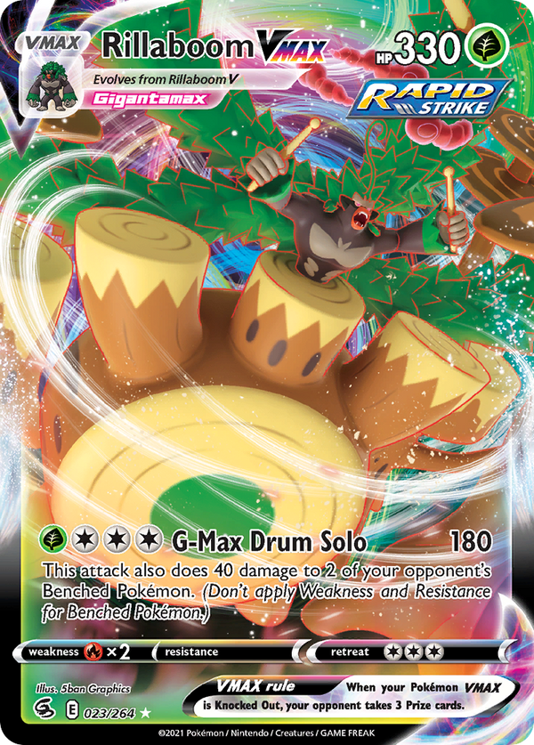 Rillaboom VMAX - Fusion Strike SET-23