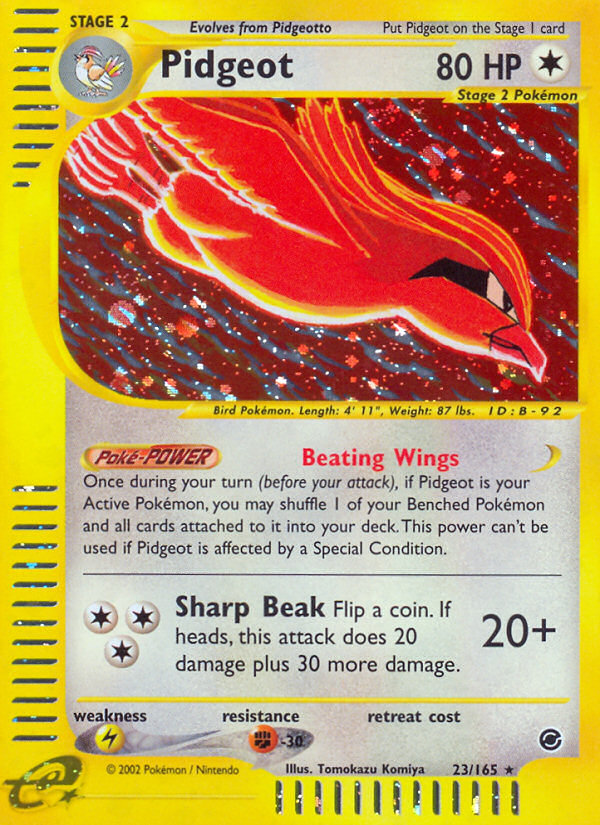 Pidgeot - Expedition Base Set SET-23