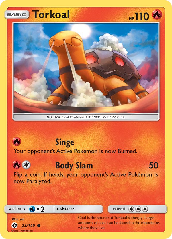 Torkoal - Sun & Moon SET-23