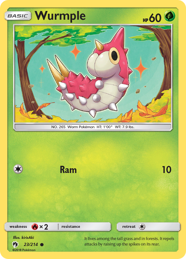 Wurmple - Lost Thunder SET-23