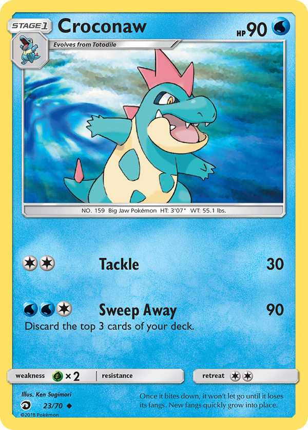 Croconaw - Dragon Majesty SET-23