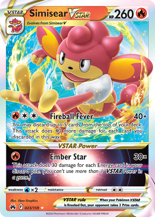 Simisear VSTAR - Crown Zenith SET-23