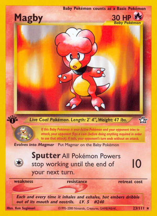 Magby - Neo Genesis SET-23