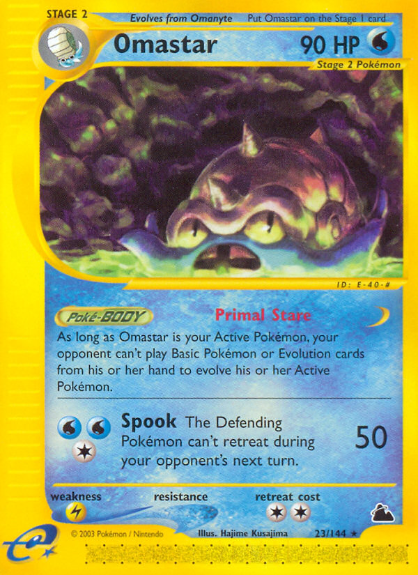 Omastar - Skyridge SET-23