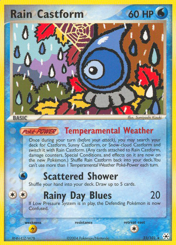 Rain Castform - Hidden Legends SET-23