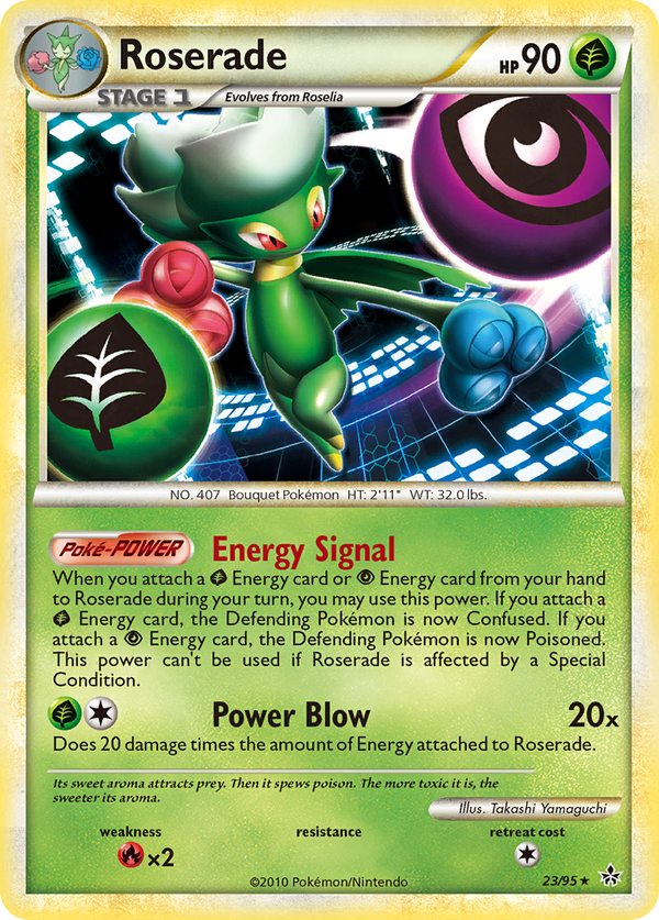 Roserade - HS Unleashed SET-23