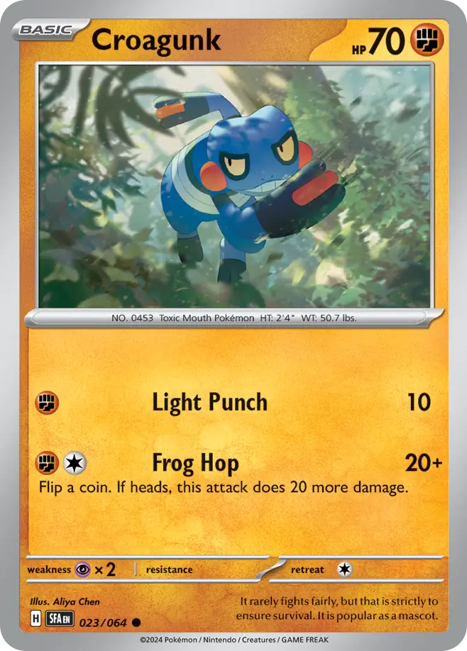 Croagunk - Shrouded Fable SET-23