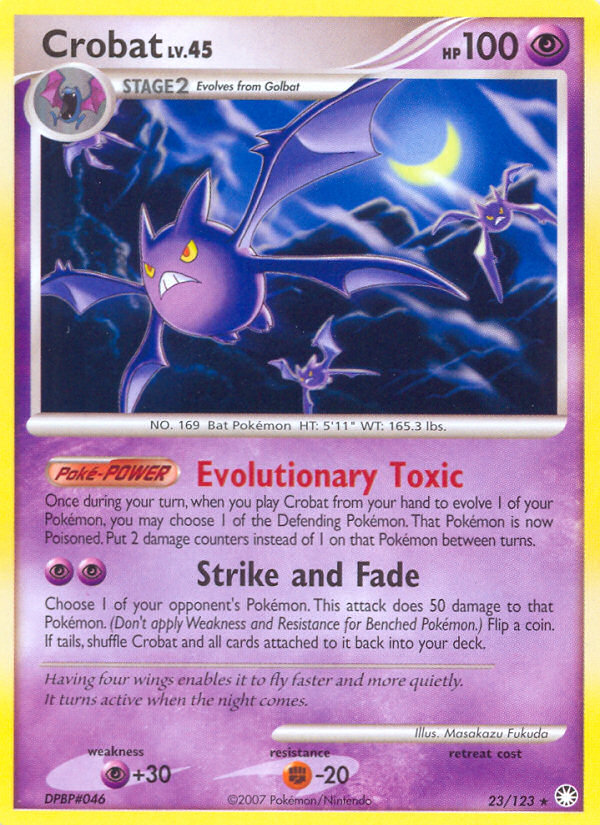 Crobat - Mysterious Treasures SET-23