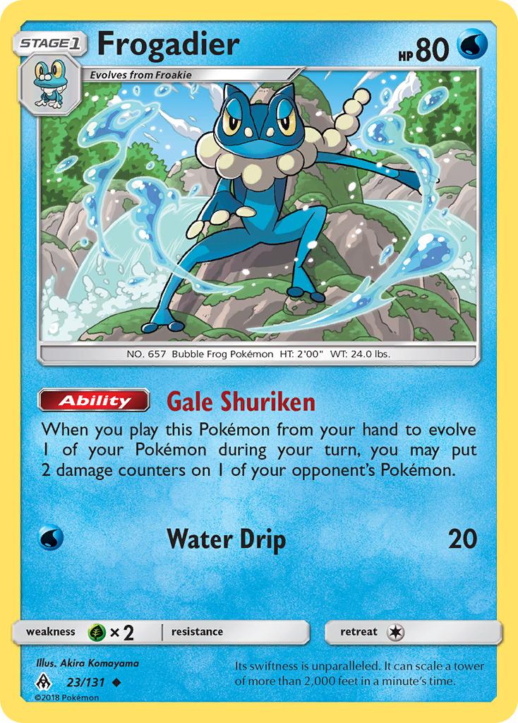 Frogadier - Forbidden Light SET-23