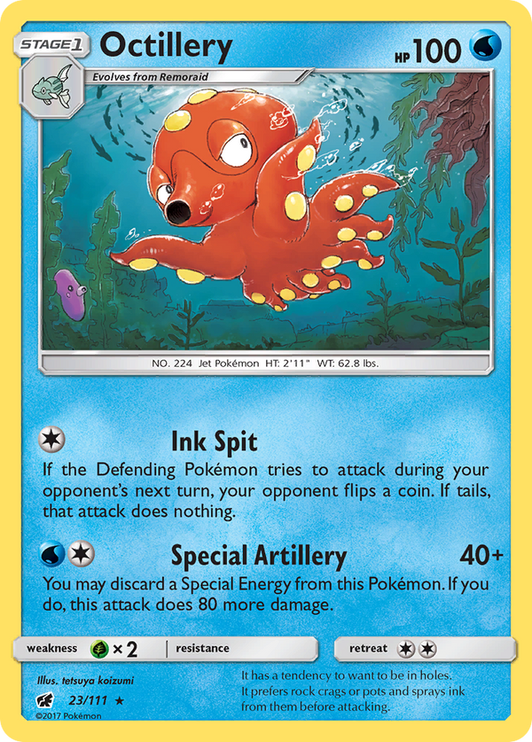 Octillery - Crimson Invasion SET-23