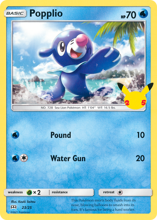 Popplio - McDonald's Collection 2021 SET-23