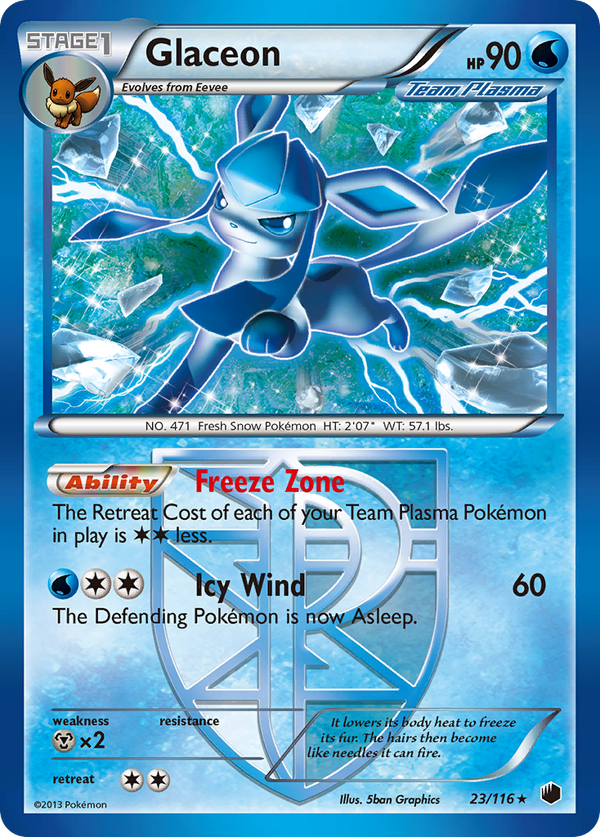 Glaceon - Plasma Freeze SET-23